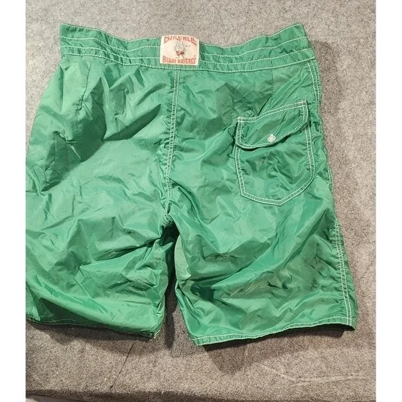 Vintage Birdwell Beach Britches Board Shorts Mens Medium Swim Trunks Nylon Surf